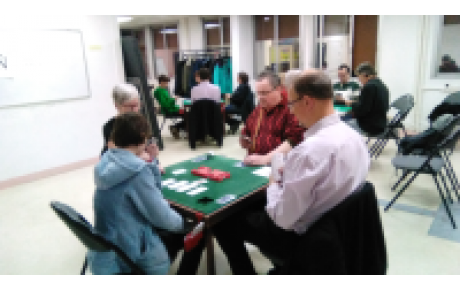 Le bridge en soirée